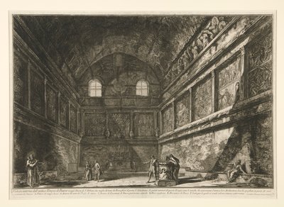 Innere Ansicht von von Giovanni Battista Piranesi