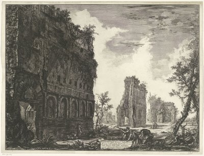 Villa Adriana in Tivoli von Giovanni Battista Piranesi