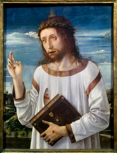 Christus segnet von Giovanni Bellini