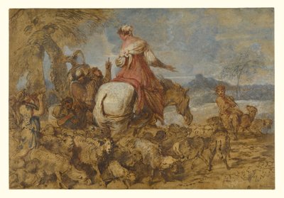 Pastorale Reise von Giovanni Benedetto Castiglione