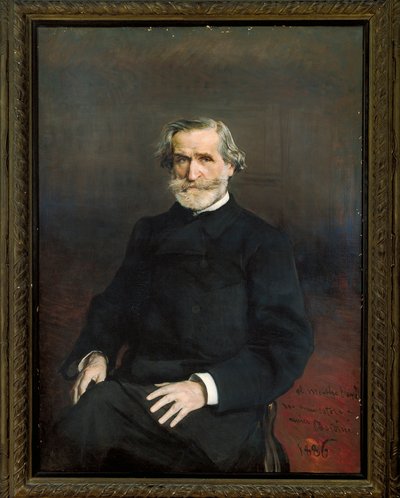 Porträt des italienischen Komponisten Giuseppe Verdi von Giovanni Boldini