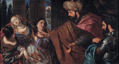 Esther vor Ahasverus, zwischen 1660 und 1670 von Giovanni Bonatti