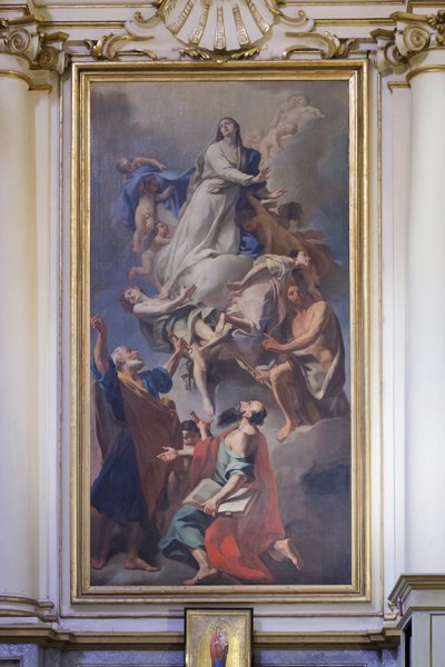 Gemälde der Jungfrau gewidmet, Domenico Pestrini, Heiligtum der Madonna von San Luca von Giovanni Domenico Piestrini