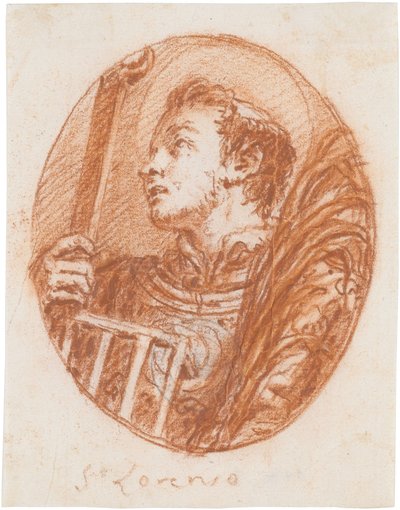 Der heilige Laurentius von Giovanni Domenico Tiepolo