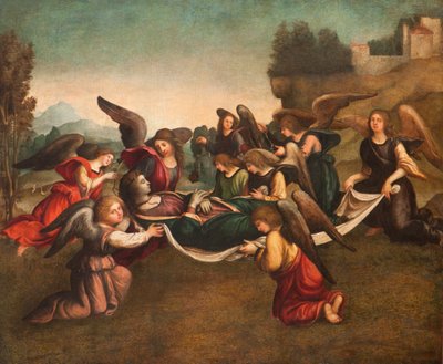Das Begräbnis der Jungfrau (nach der Restaurierung) von Giovanni Francesco Caroto