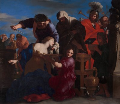 Das Opfer der Polyxena von Giovanni Francesco Romanelli