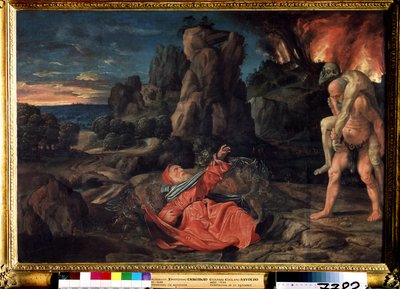 Die Versuchung des Heiligen Antonius von Giovanni Girolamo Savoldo