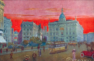 Mailand: Piazza Cordusio von Giovanni Guerzoni