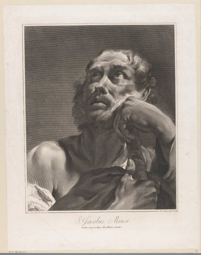 Apostel Jakobus der Mindere (Apostelen) von Giovanni Marco Pitteri