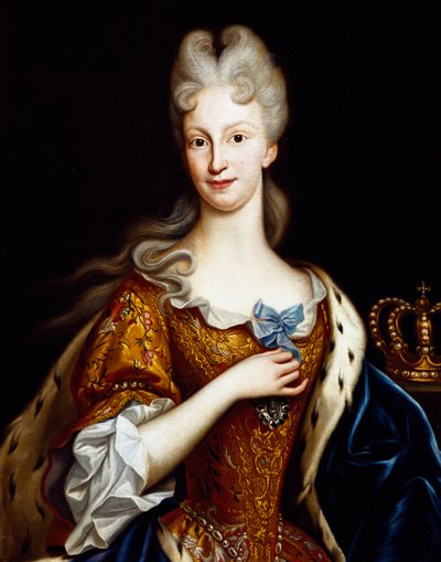 Porträt von Elisabeth Farnese von Giovanni Maria delle called Mulinaretto Piane