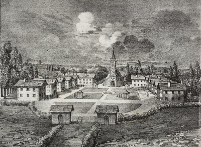 Mettray Landwirtschaftskolonie, Tours, Frankreich, aus 