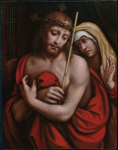 Christus mit Dornenkrone von Giovanni Pietro Rizzoli Giampietrino