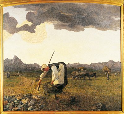 Die Heuernte von Giovanni Segantini