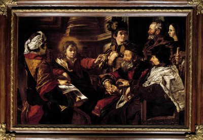 Christus und die Ärzte von Giovanni Serodine