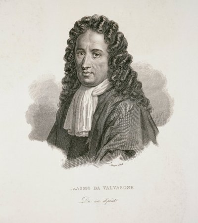 Italienischer Schriftsteller und Dichter Erasmo di Valvasone von G. Stuppi, Gravur von Giovanni Stuppi
