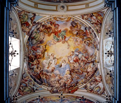 Krönung der Jungfrau Maria, 1725 von Giovanni Tuccari