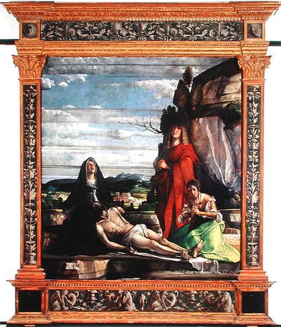 Die Kreuzabnahme, ca. 1490-1537 von Giovanni c.1465 153537 Buonconsiglio