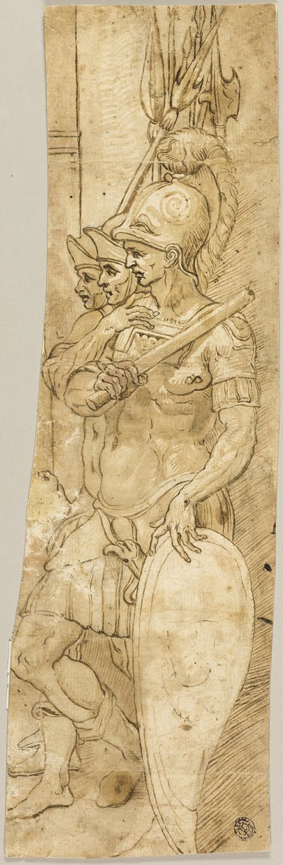 Drei römische Soldaten von Giovanni da Bologna