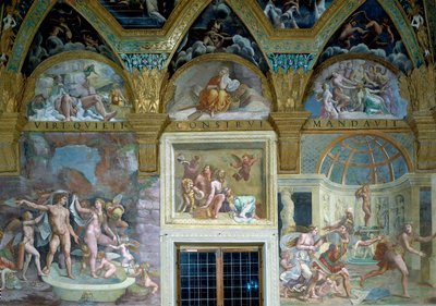 Darstellungen der göttlichen Lieben, Sala di Psiche von Giulio Romano