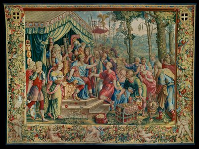 Die Geschichte von Scipio: Die Enthaltsamkeit des Scipio von Giulio Romano