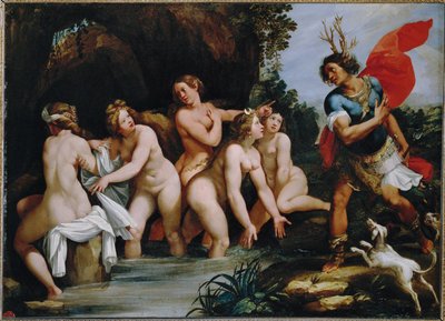 Diane und Acteon von Giuseppe (1568-1640) Cesari