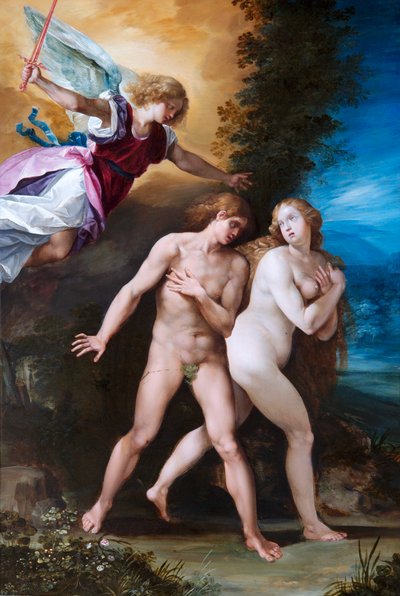 Die Vertreibung aus dem Paradies von Giuseppe (1568 1640) Cesari