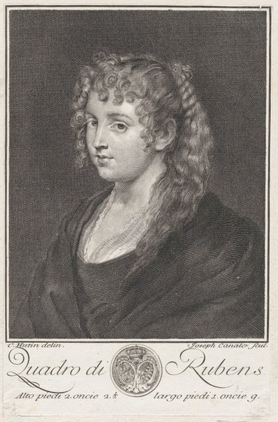 Porträt einer jungen Frau von Giuseppe Canale