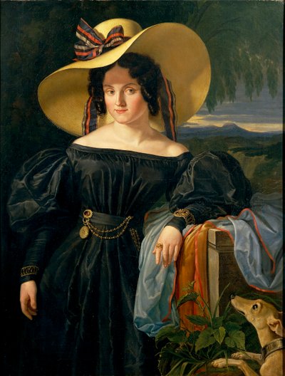 Porträt von Carlotta Grifoni von Giuseppe Colzi De Cavalcanti von Giuseppe Colzi De Cavalcanti
