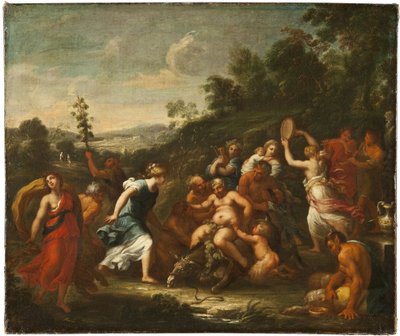 Der Triumph des Silenus von Giuseppe Maria Crespi