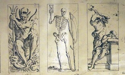 Tarotkarten aus dem 17. Jahrhundert von Giuseppe Maria Mitelli von Giuseppe Maria Mitelli