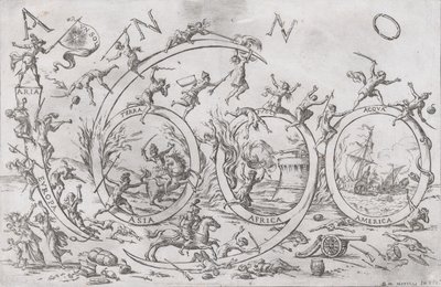 Anno 1690 das Jahr 1690..., ca. 1690 von Giuseppe Maria Mitelli