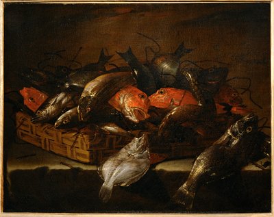 Stillleben mit Fisch von Giuseppe Recco