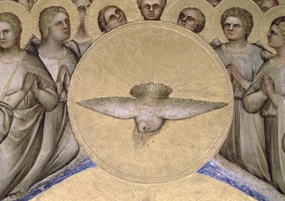 Die Taube des Heiligen Geistes, 1360-70 von Giusto di Giovanni de Menabuoi