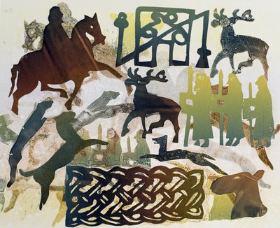 Alte Reisende, 1995 von Gloria Wallington