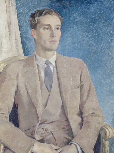 Porträt von Patrick Buchan-Hepburn, Lord Hailes, 1934 von Glyn Warren Philpot