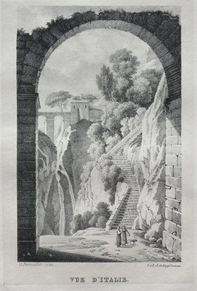 Ansicht von Italien von Godefroy Engelmann