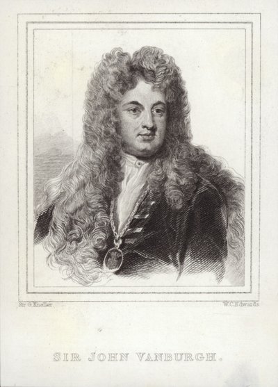 John Vanburgh von Godfrey Kneller