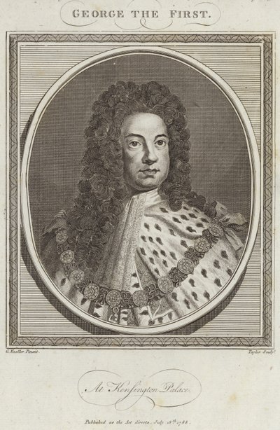 König Georg I. von Großbritannien und Irland von Godfrey Kneller