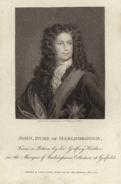 Porträt von John Churchill, Herzog von Marlborough von Godfrey Kneller