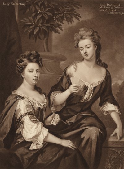 Sarah Herzogin von Marlborough und Lady Fitzharding von Godfrey Kneller