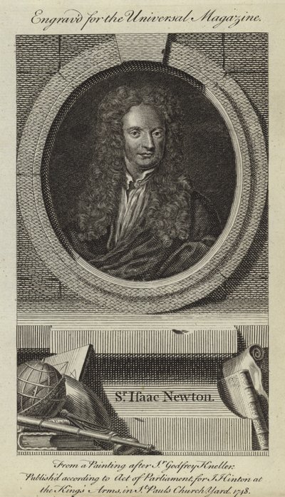 Sir Isaac Newton von Godfrey Kneller