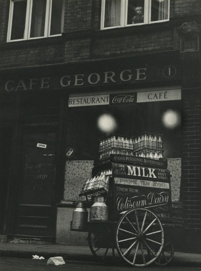 Londoner Straßenszene 1950er Jahre von Godfrey Macdominic
