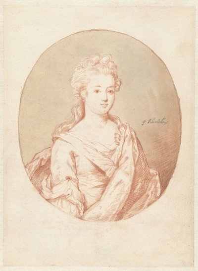 Büste einer jungen Frau von Godfried Schalcken