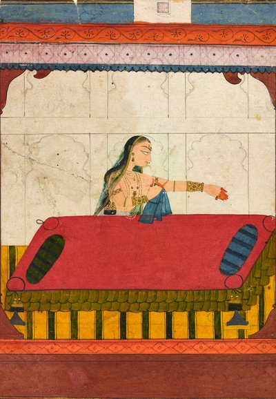 Ein verlassener Liebhaber, Fragment aus einer Rasamanjari von Golu