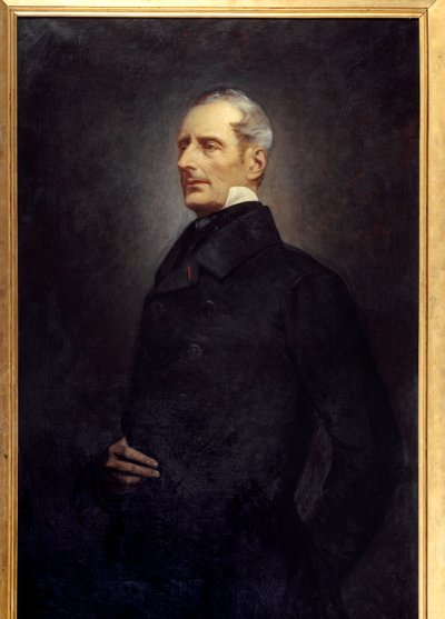 Porträt von Alphonse de Lamartine, Dichter und Politiker von Gonzague Privat