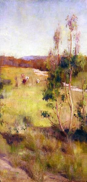 Gummibäume und Rinder von Gordon Coutts