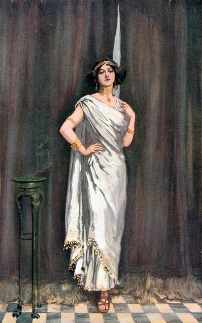 Eine Figur, die die Heiden verehrt haben könnten von Gordon Frederick Browne
