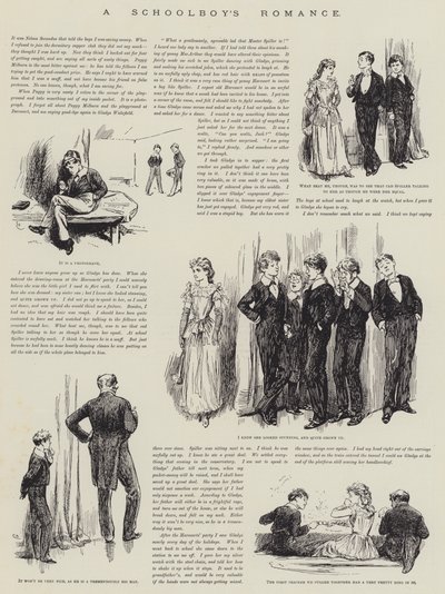 Die Romanze eines Schuljungen von Gordon Frederick Browne