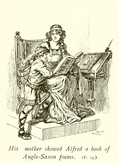 Alfred lernt lesen von Gordon Frederick Browne