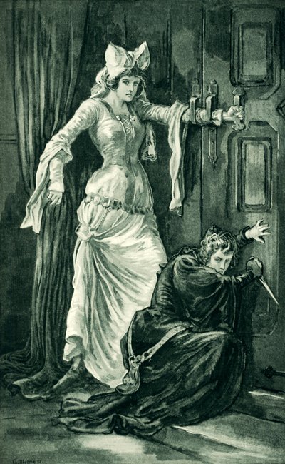 Vor dem Mord an James I. in Perth von Gordon Frederick Browne